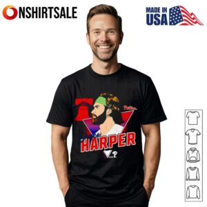 Mlb Player Bryce Harper Philadelphia Phillies T-Shirt