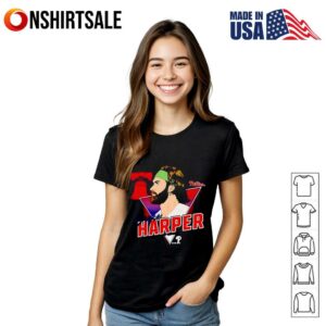 Mlb Player Bryce Harper Philadelphia Phillies T Shirt 2