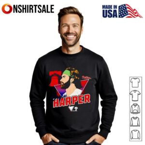 Mlb Player Bryce Harper Philadelphia Phillies T Shirt 3