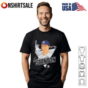 Mlb Player Giancarlo Stanton New York Yankees T-Shirt