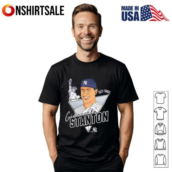 Mlb Player Giancarlo Stanton New York Yankees T-Shirt
