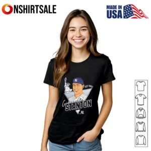 Mlb Player Giancarlo Stanton New York Yankees T Shirt 2