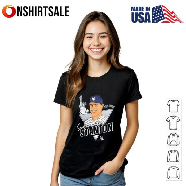 Mlb Player Giancarlo Stanton New York Yankees T-Shirt