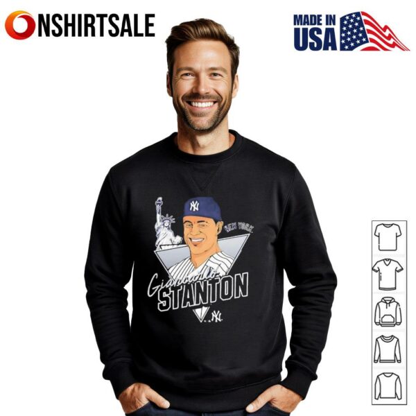 Mlb Player Giancarlo Stanton New York Yankees T-Shirt