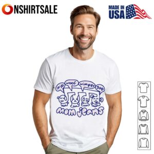 Mom Jeans Mj California 25 Tour Music Puppy T-Shirt
