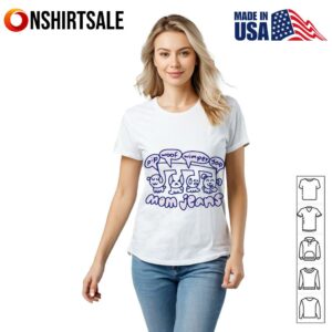 Mom Jeans Mj California 25 Tour Music Puppy T Shirt 2