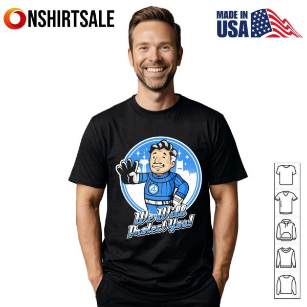 Mr Fantastic we will protect you T-Shirt