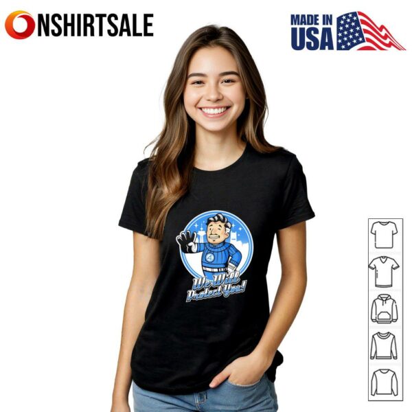 Mr Fantastic we will protect you T-Shirt