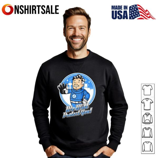 Mr Fantastic we will protect you T-Shirt