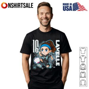 NJNY Gotham FC Rose Lavelle chibi cartoon T-shirt