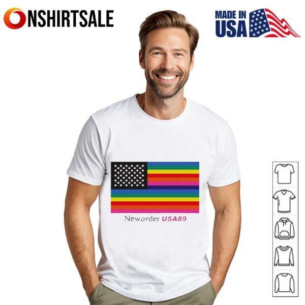 New Order USA 89 flag 2025 T-Shirt