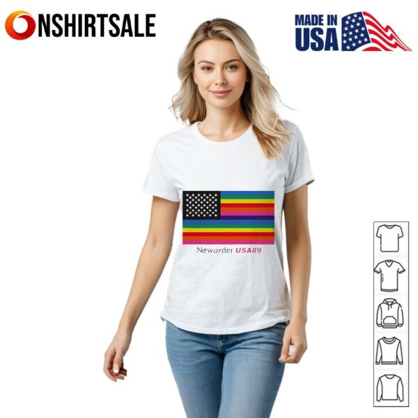 New Order USA 89 flag 2025 T-Shirt
