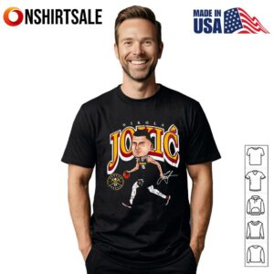 Nikola Jokic Denver Nuggets Cartoon T-Shirt