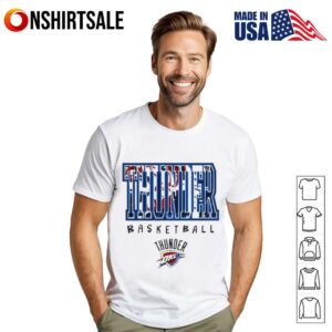 Oklahoma City Thunder Basketball Boys canvas short T Shirt 1