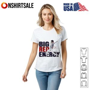 Owen Caissie Big Red Energy baseball signature T Shirt 2