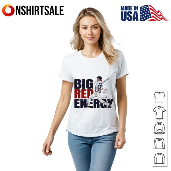 Owen Caissie Big Red Energy baseball signature T-Shirt
