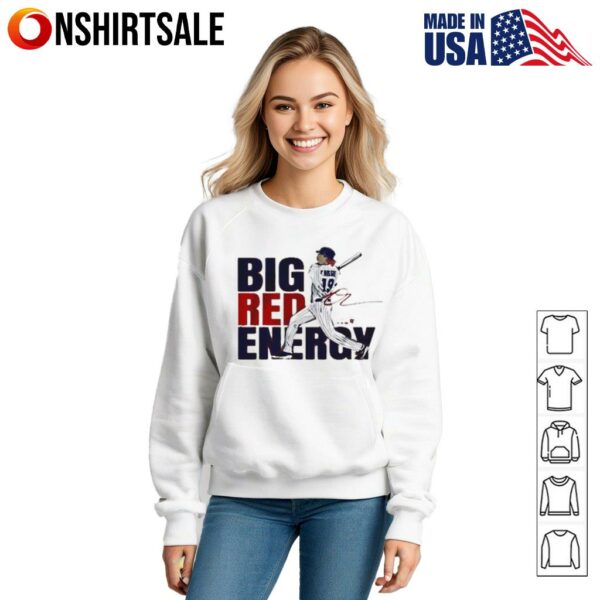 Owen Caissie Big Red Energy baseball signature T-Shirt
