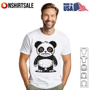 Panda Bear horror cute T-Shirt