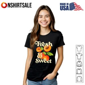 Peach Fresh And Sweet T Shirt 3
