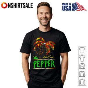 Pepper Twisted Palm Aloha Fuckers T-Shirt