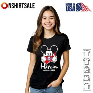 Philadelphia Phillies Haters Gonna Hate Mickey Mouse Disney Baseball T Shirt T Shirt 2