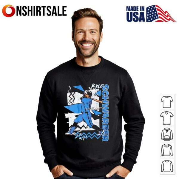 Philadelphia Phillies Kyle Schwarber 90s Style baseball T-Shirt