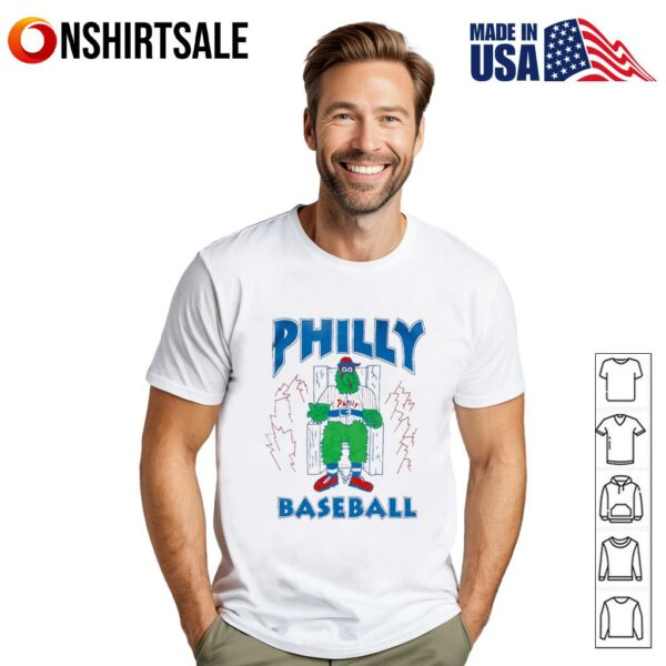 Phillie Phanatic Philadelphia Phillies shackles T-Shirt