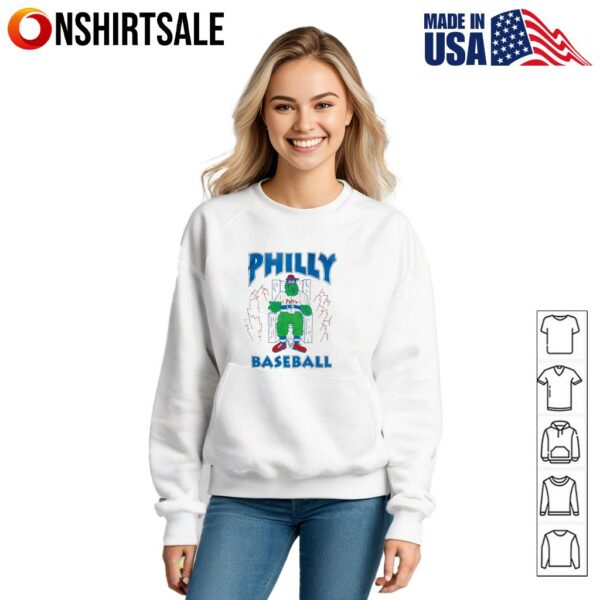 Phillie Phanatic Philadelphia Phillies shackles T-Shirt
