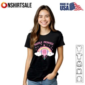Pickleball Paddle Princess T Shirt 3