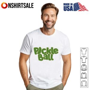 Pickleball Pickle Let’s Play Pickleball T-Shirt