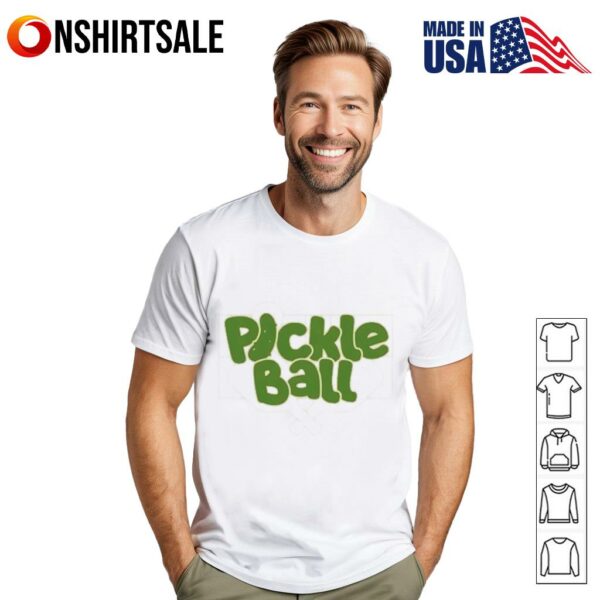 Pickleball Pickle Let’s Play Pickleball T-Shirt