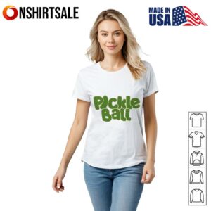 Pickleball Pickle Let's Play Pickleball T Shirt 2