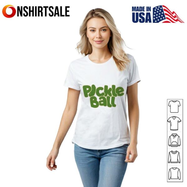 Pickleball Pickle Let’s Play Pickleball T-Shirt