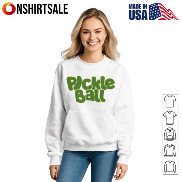 Pickleball Pickle Let’s Play Pickleball T-Shirt
