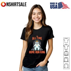 Polar Bear the all time Home Run King T Shirt 2