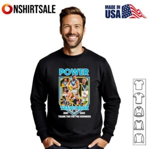 Power Travis Boak 2007 2025 thank you for the memories T Shirt 3