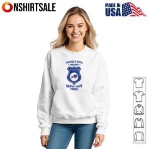 Protect with honor serve with Pride Buffalo Bills T Shirt 3