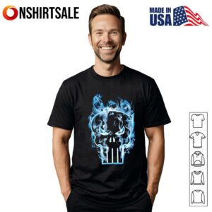 Punisher Marvel smoking skull T-Shirt