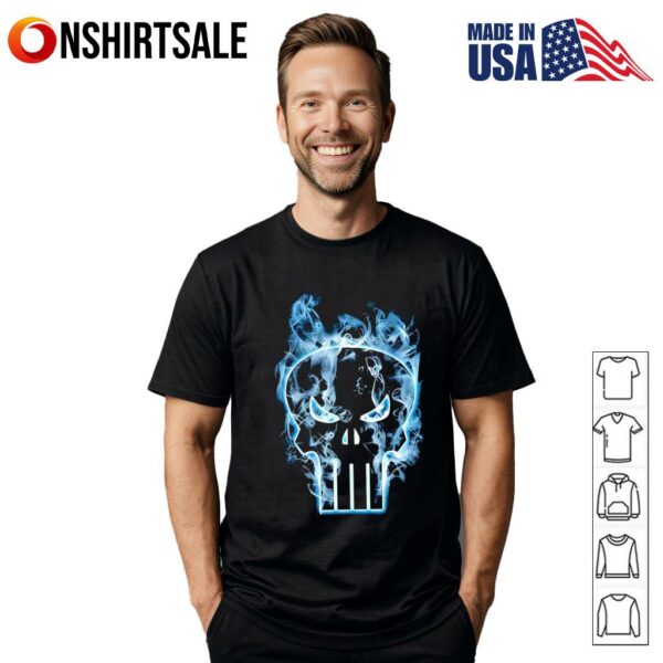 Punisher Marvel smoking skull T-Shirt