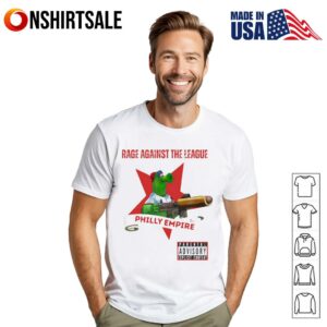 Rage against the machine Philly Empire mascot T-Shirt