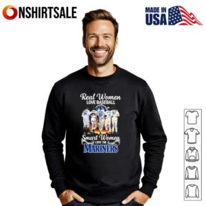Real women love baseball smart women love the Marines T Shirt 3