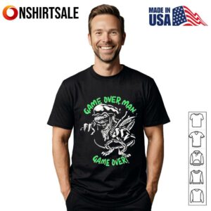 Rubberhose alien game over man T-Shirt