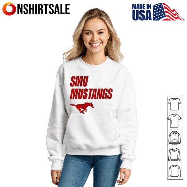 SMU Mustangs logo T-Shirt