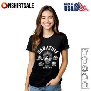 Sabathia six time all star ws champ 2009 T Shirt 2