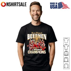 San Miguel Beermen Philippine Cup Champions T-Shirt
