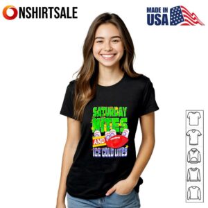 Saturday Nite and Ice Cold Lites T Shirt 2