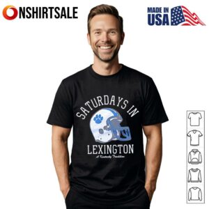 Saturdays in Lexington football helmet T-Shirt