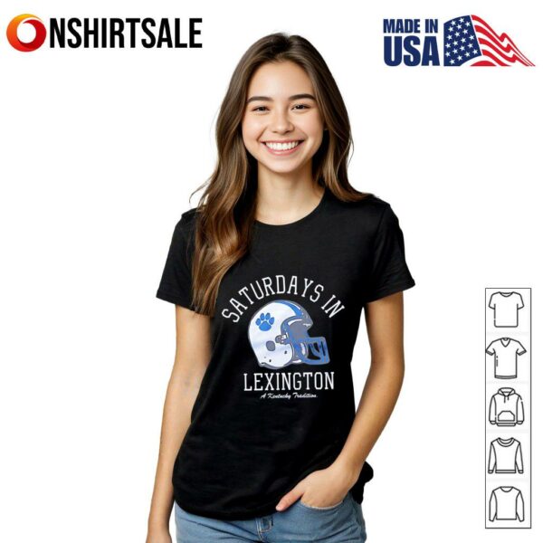 Saturdays in Lexington football helmet T-Shirt
