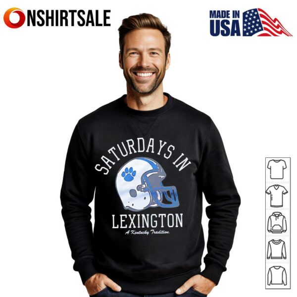 Saturdays in Lexington football helmet T-Shirt