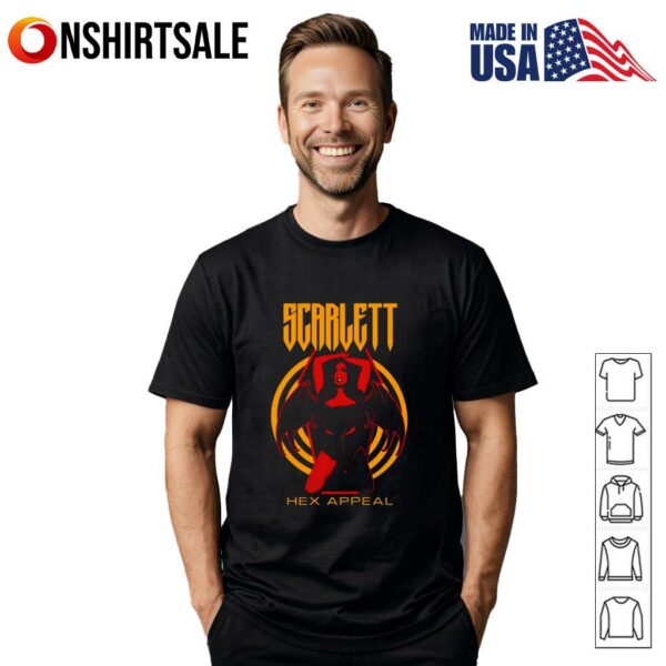 Scarlett Bordeaux Hex appeal T-Shirt